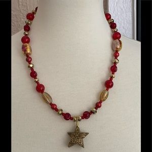 Star Druzy Necklace